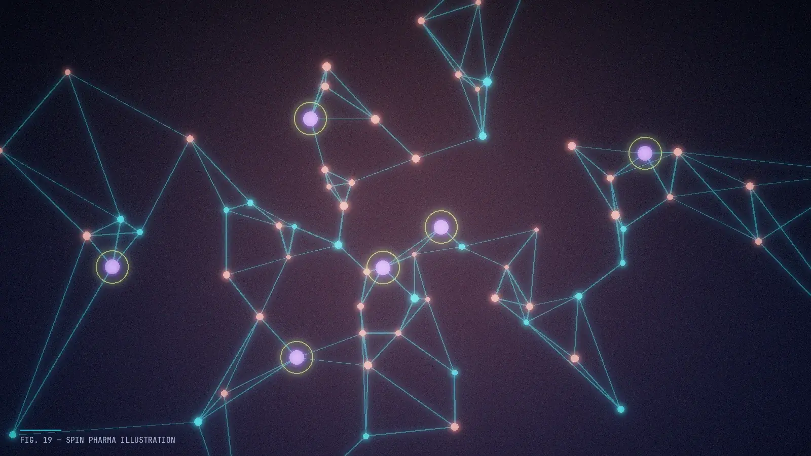 Abstract editorial illustration of a translucent wireframe heart mirrored by a glowing digital counterpart, linked by streams of data points.